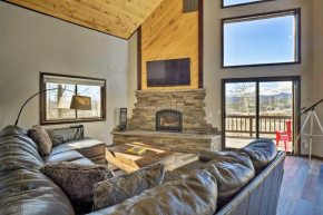 Spacious Fairplay Cabin with Views about 21 Mi to Breck!
